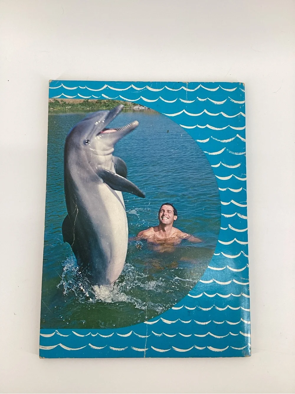 Wham-o Flipper Blue Vintage Coloring Book